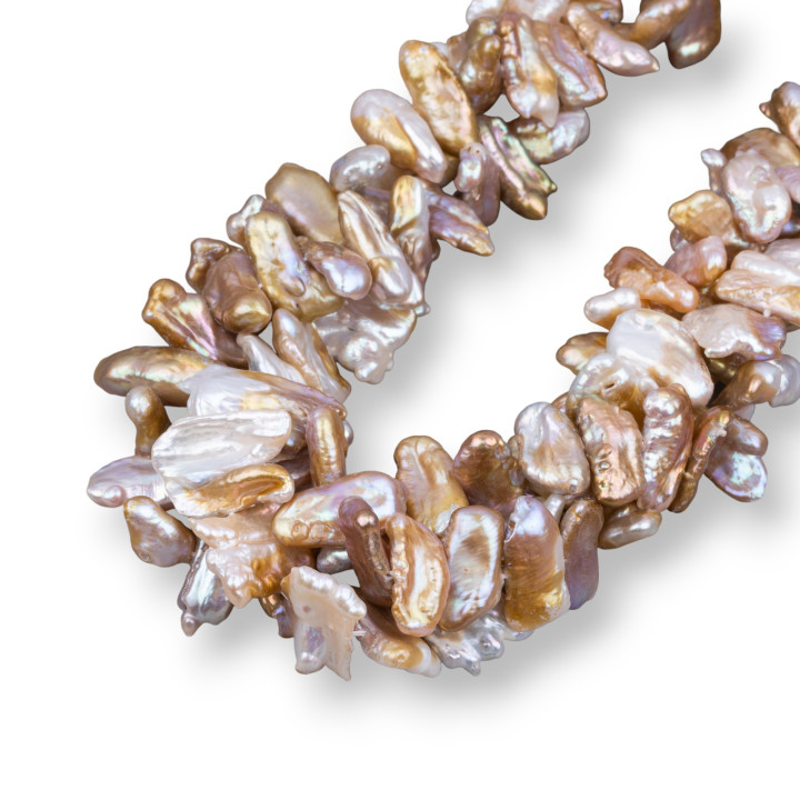 Keshi River Pearls (GSM) Bronze 50-60γρ