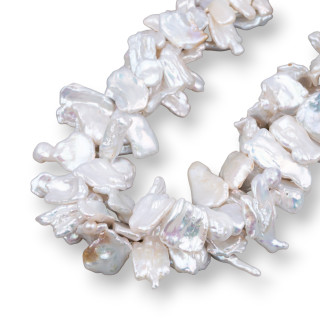 Keshi River Pearls (GSS) Weiß 50-60gr