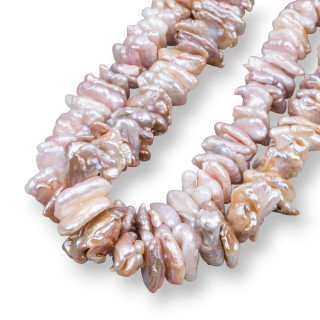 Perles de rivière baroques Keshi (AYJ) 130-140gr