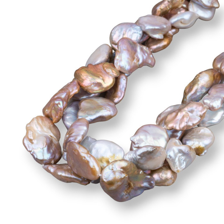 Pepitas de Perlas de Río Barrocas (CES) Bronce 70-80gr