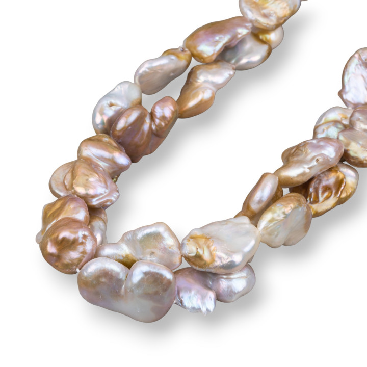 Baroque River Pearls Nuggets (CES) Bronze 100-110γρ
