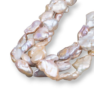 Perle Di Fiume Barocche Pepite (CYW) Rosa 80-90gr