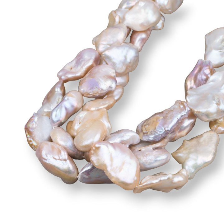 Baroque River Pearls Nuggets (CYW) Ροζ 80-90γρ