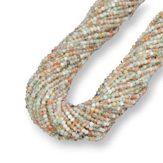 Grober Peridot facettierter Diamantschliff 2,5 mm