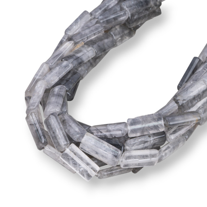 Plaque Rectangle Quartz Gris 08x16mm