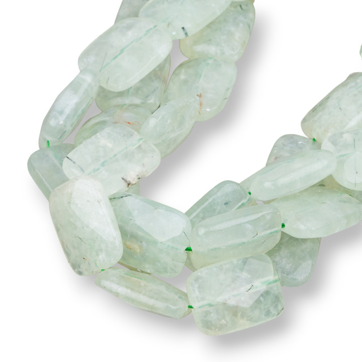 Get Faceted Flat Rectangle 18x24mm