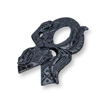 Sortierte Harzkomponenten 35 x 56 mm 2 Stück Schwarz