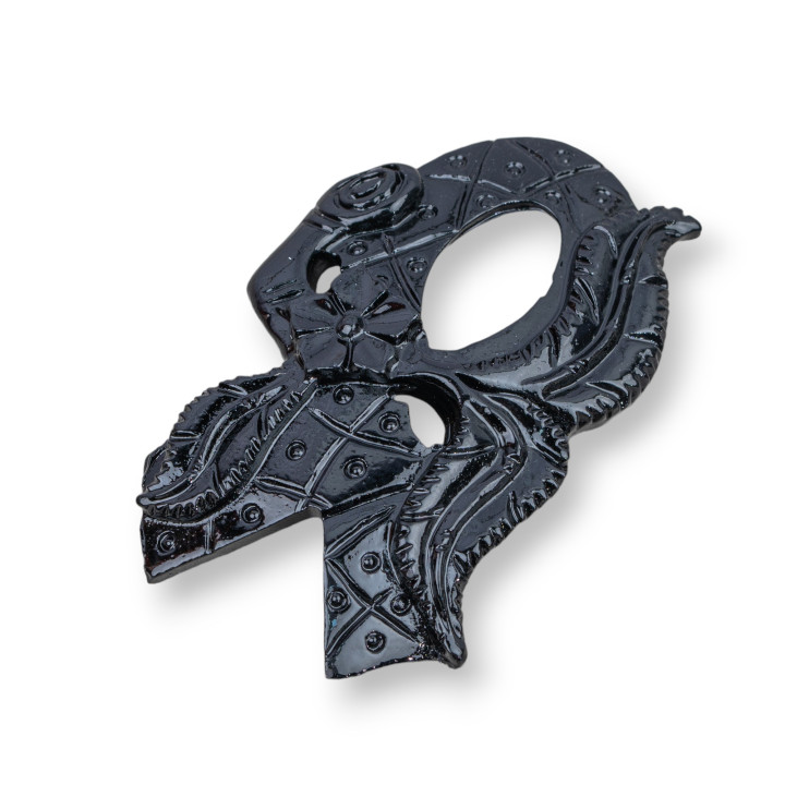 Sortierte Harzkomponenten 35 x 56 mm 2 Stück Schwarz