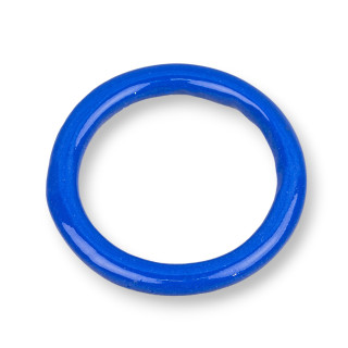 Componenti Di Resina Assortita Cerchietto 45mm 4pz Blu