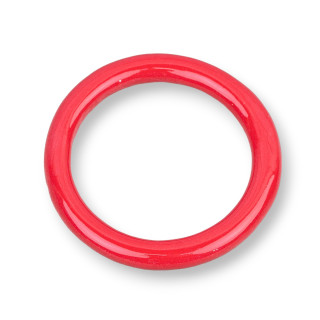 Componenti Di Resina Assortita Cerchietto 45mm 4pz Rosso