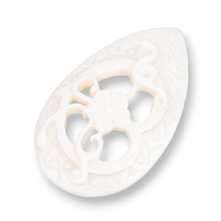 Surtido de Componentes de Resina Gota 35x60mm 2pcs Blanco