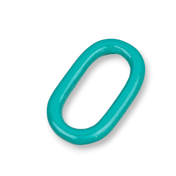 Componenti Di Resina Assortita Ovale 24x41mm 4pz Verde
