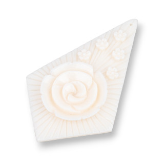 Assortiment de composants en résine Cerf-volant 40x68mm 2pcs Blanc