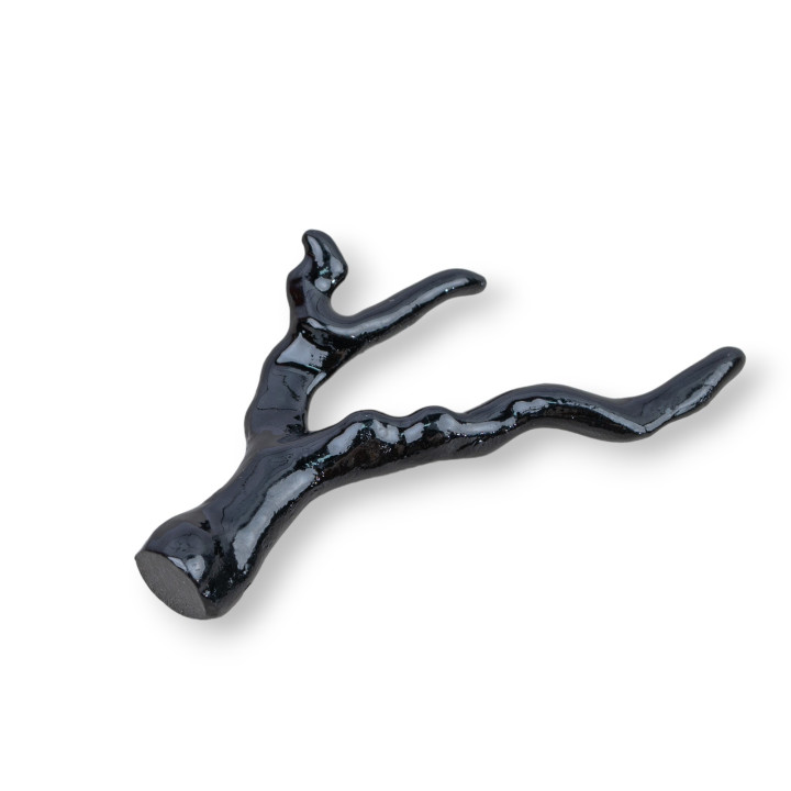 Assortiment de composants en résine Brindilles 25x50mm 5pcs Noir