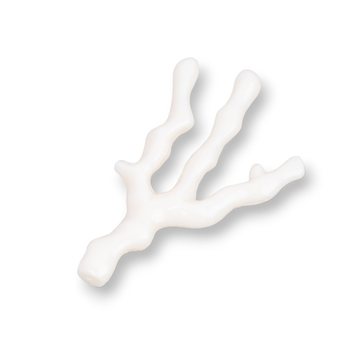 Surtido de Componentes de Resina Twigs 34x55mm 5pcs Blanco