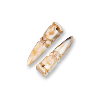 Συστατικά Resin Assorted Horn 11x43mm 6τεμ