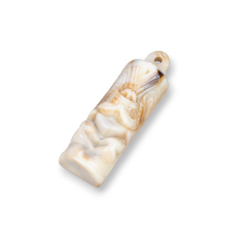 Assortiment de composants en résine Totem 17x56mm 3pcs