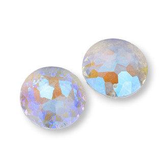 Composant pendentif en cristal CZ rond 30mm 2pcs AB