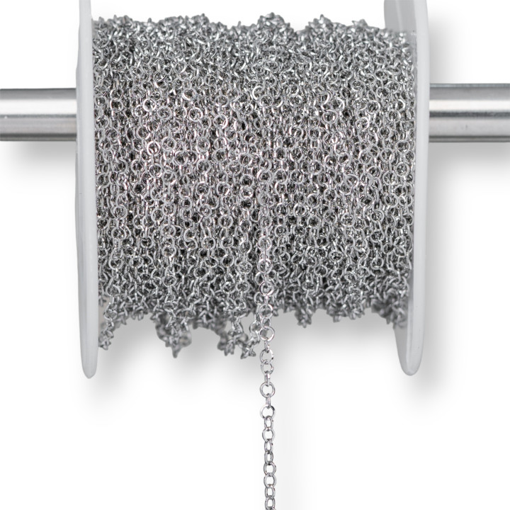 Rundstahlkette 2,0mm Draht 0,3mm 20 Meter