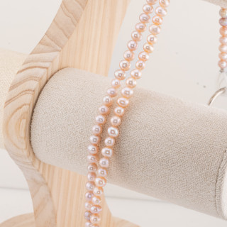 Round River Pearls 5,0-5,5mm Ροζ