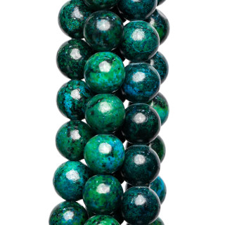 Diaspro Crazy Tinto Tondo Liscio 12mm