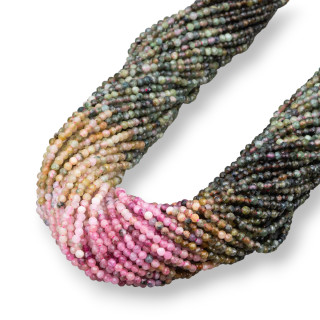 Turmalina Degradado De Color Talla De Diamante Facetado 2.2mm MOD2