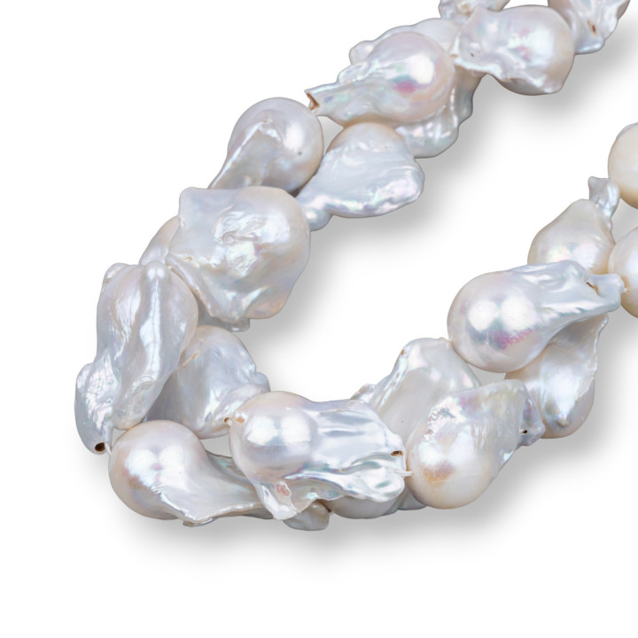 Baroque Teardrop River Pearls (AWQ) 120-130gr