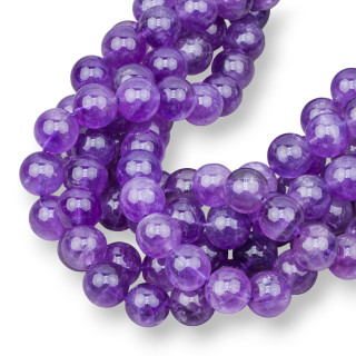 Smooth Round Amethyst 08mm First Choice