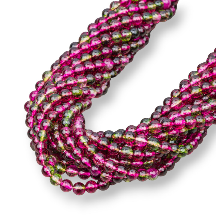 Λείο Στρογγυλό Floral Rock Crystal 04mm