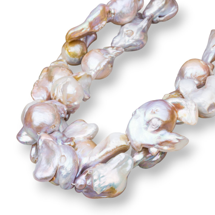 Baroque River Pearls (AHB) 110-120gr Bronze Grey