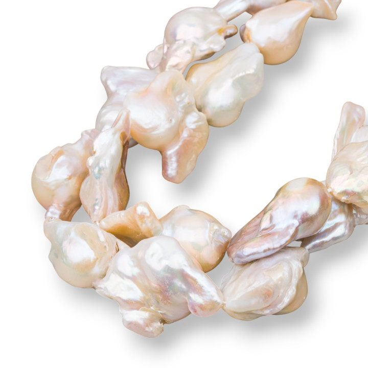 Baroque River Pearls (AHB) 120-130gr Ροζ