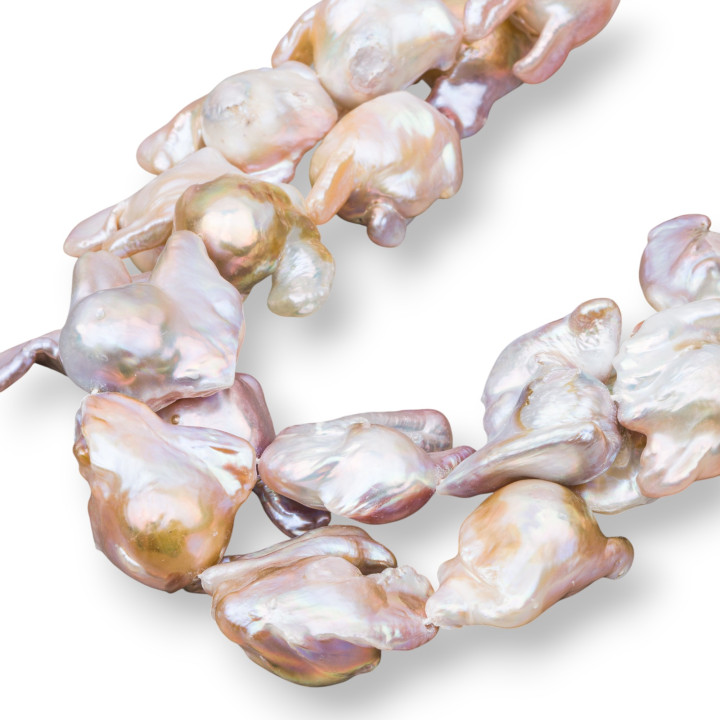 Baroque River Pearls (AHB) 140-150gr Pink Bronze