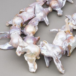 Perle Di Fiume Barocche (AHB) 180-190gr Bronzo Lilla