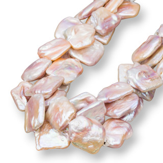 Barocke Flussperlen (EHG) 80-90gr Rosa