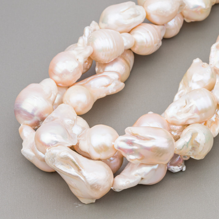 Baroque Teardrop River Pearls (ALE) 150-160gr Pink