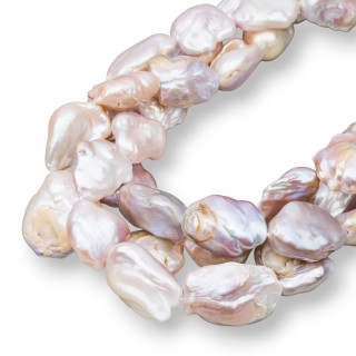 Baroque River Pearls Nuggets (CYW) 100-110gr Ροζ