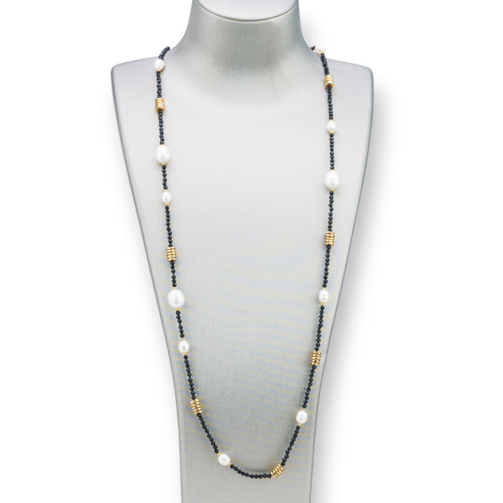 Κολιέ Bijoux: Κομψότητα και στυλ με Ζιργκόν, Πέρλες και Αιματίτη