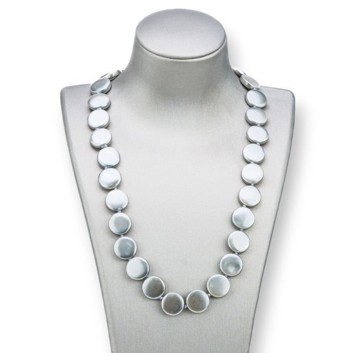 Majorcan Pearl Necklace: Elegance and Style with Brass Clasp
