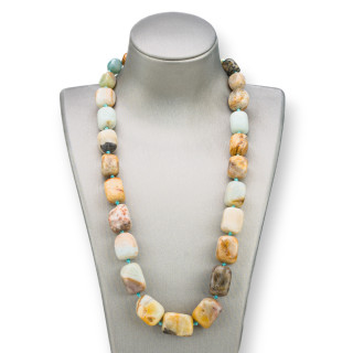 Collier pierres roulées : élégance et style chez les Amazones