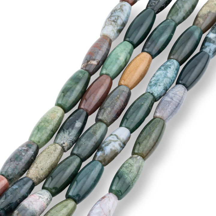 Ινδικός Αχάτης Ρύζι 8x20mm