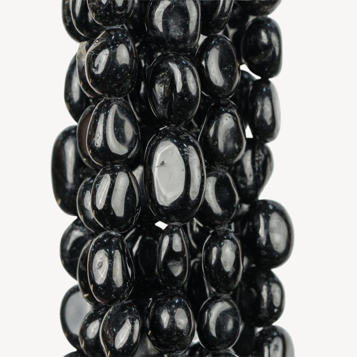 Tourmaline Noire Pierre Roulée 6x8mm