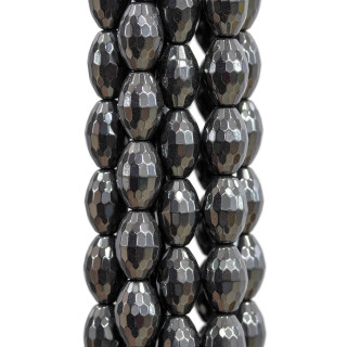 Ρύζι αιματίτη Faceted 06x09mm Φυσικό