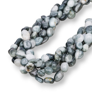 Piedra Tumbleda Ojo De Halcón 8x10mm