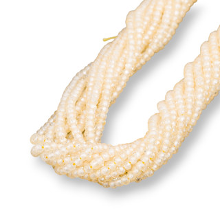 Zircone Naturelle Rondelle Facette 3x2mm Citrine Légère