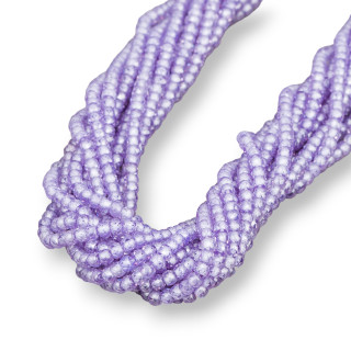 Circonita Natural Rodaja Facetada 3x2mm Lila