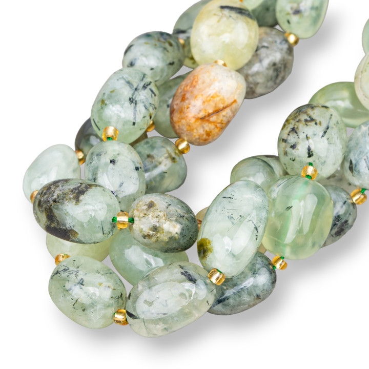 Pierre Roulée Prenite 8-14x14-16mm