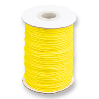 Cordone Cordoncino In Cotone Cerato 1,5mm 80 Metri Giallo Chiaro