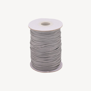 Waxed Cotton Cord Cord 1.5mm 80m Grey