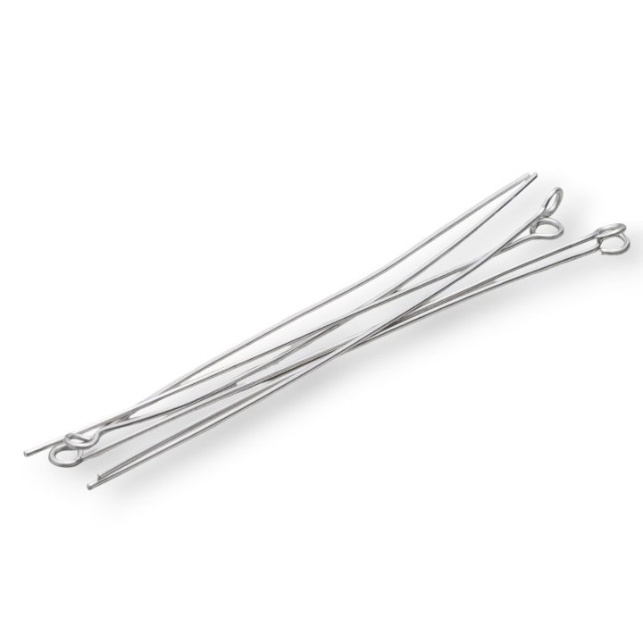 Clavos Acero Con Anillo 0,7x60mm 100gr 500uds