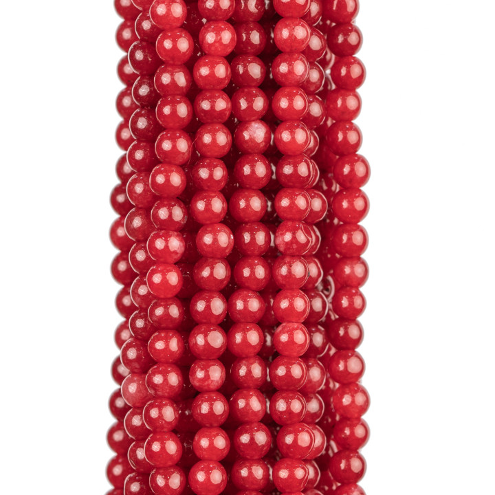 Giada Rubellite Tondo Liscio 04mm